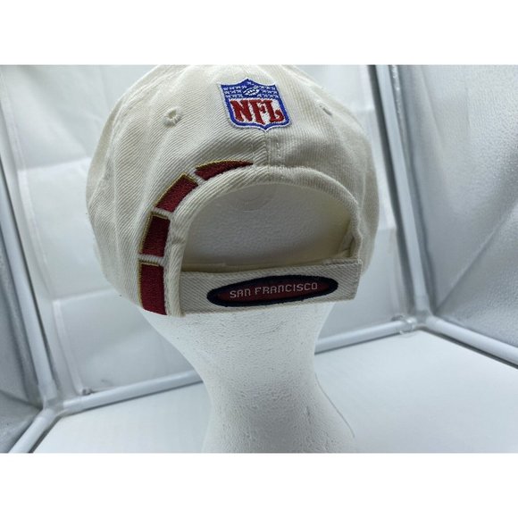 San Francisco 49ers Adjustable Adult Baseball Cap Hat Hook-Loop NFL Pro Line - Picture 4 of 8